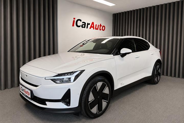 Hvid Polestar 2 fra 2025
