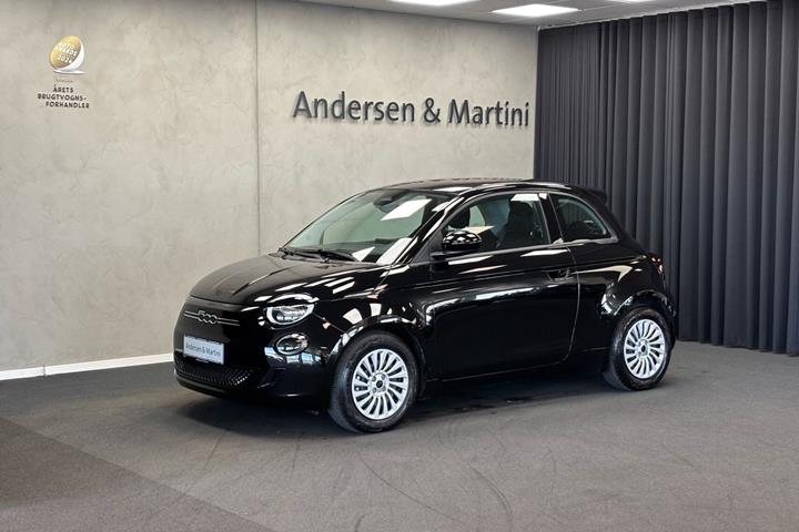 Sort Fiat 500e fra 2023