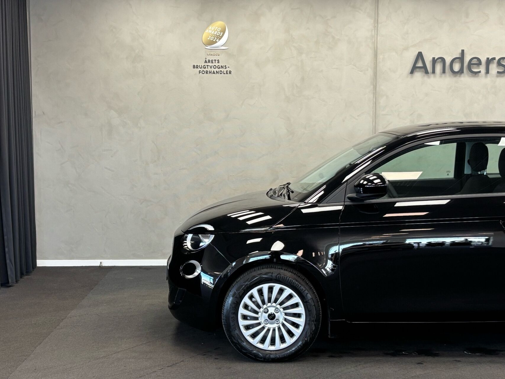 Sort Fiat 500e fra 2023