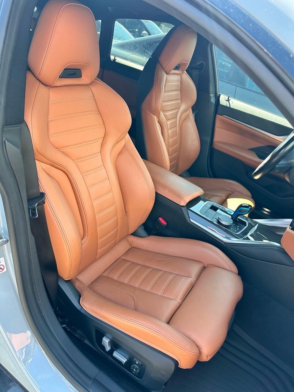 Grå BMW i4 fra 2022