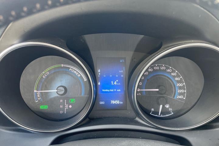 Sort Toyota Auris fra 2018