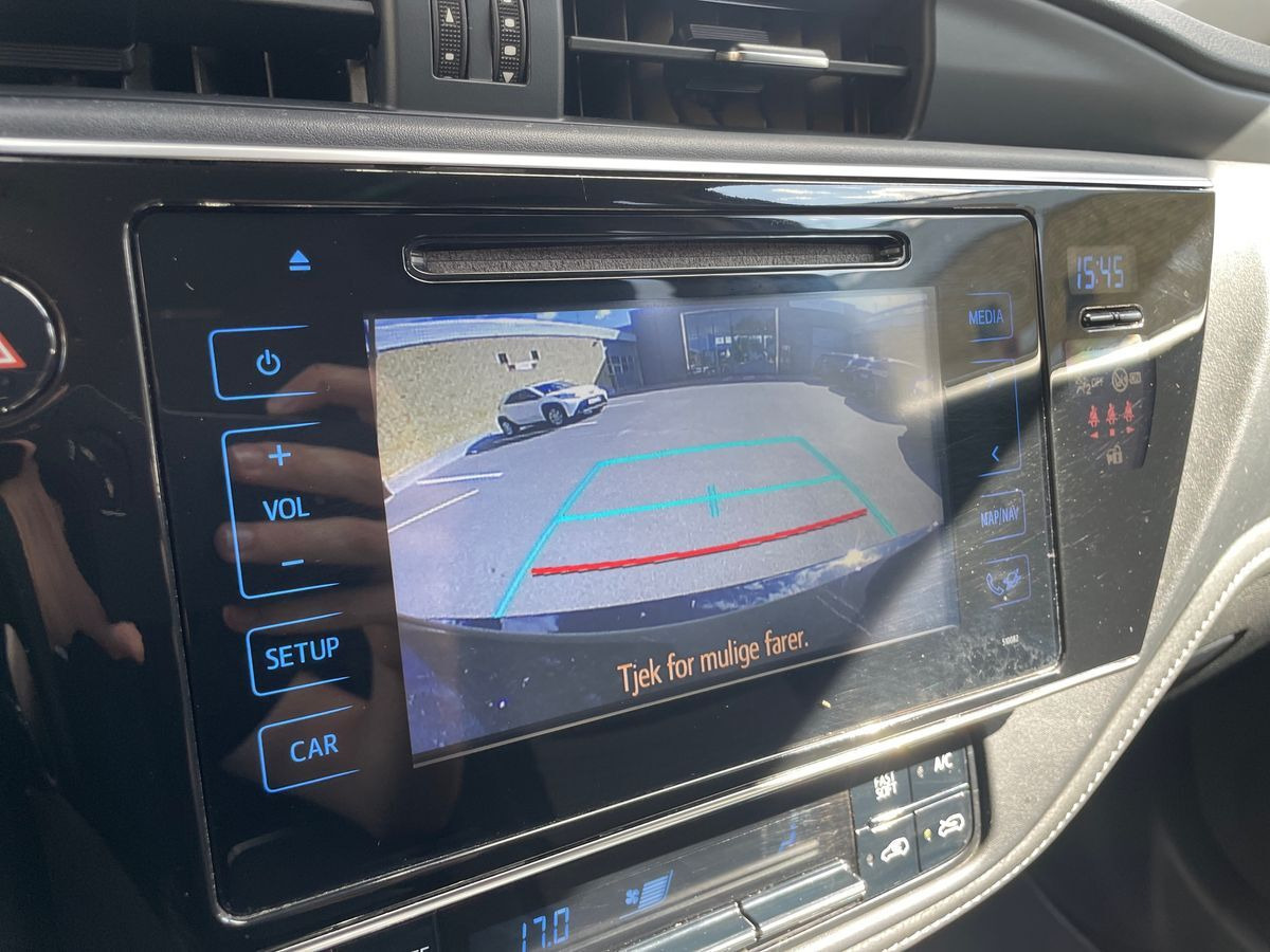 Sort Toyota Auris fra 2018