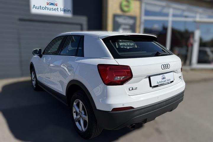 Hvid Audi Q2 fra 2018