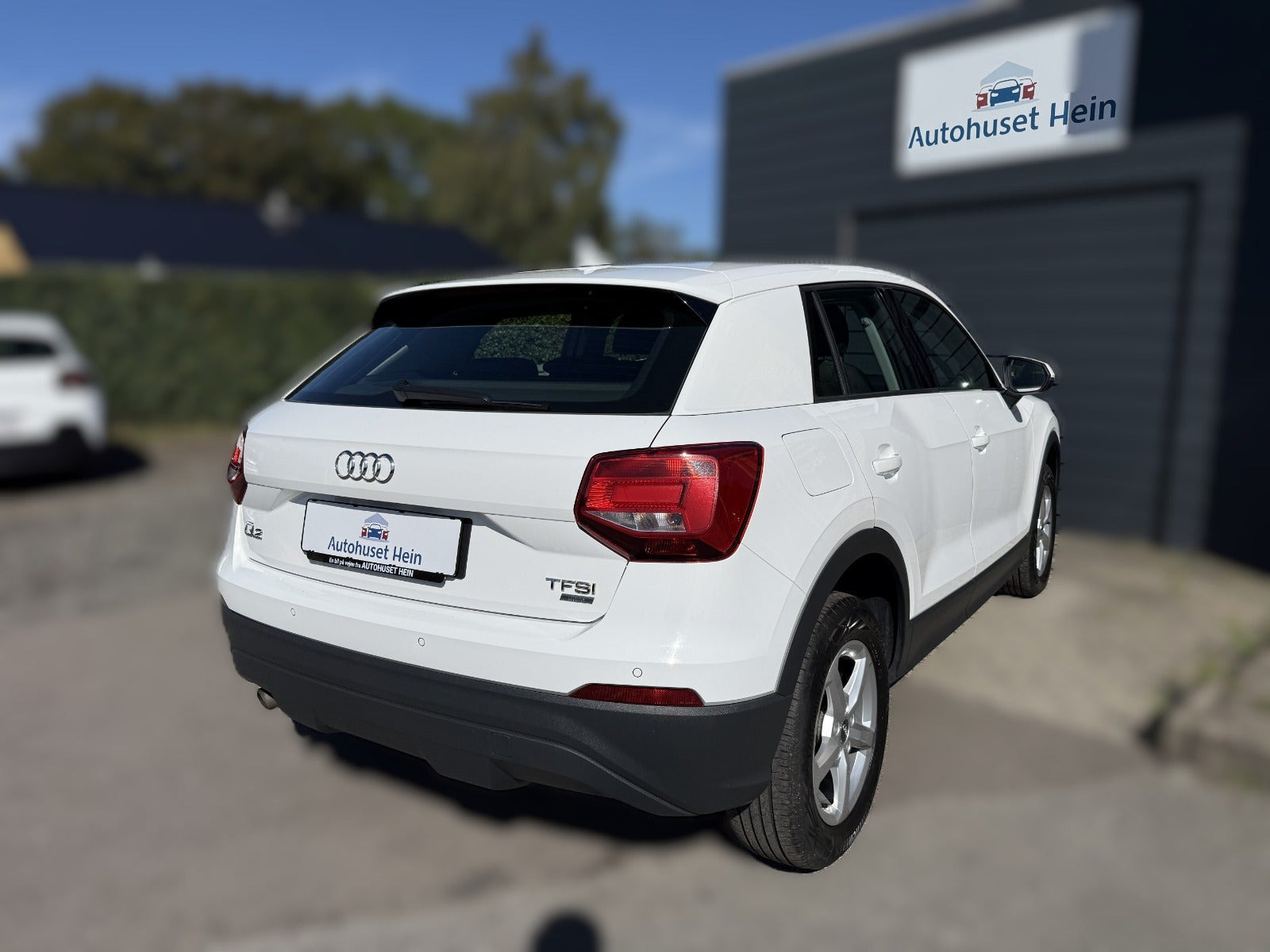 Hvid Audi Q2 fra 2018