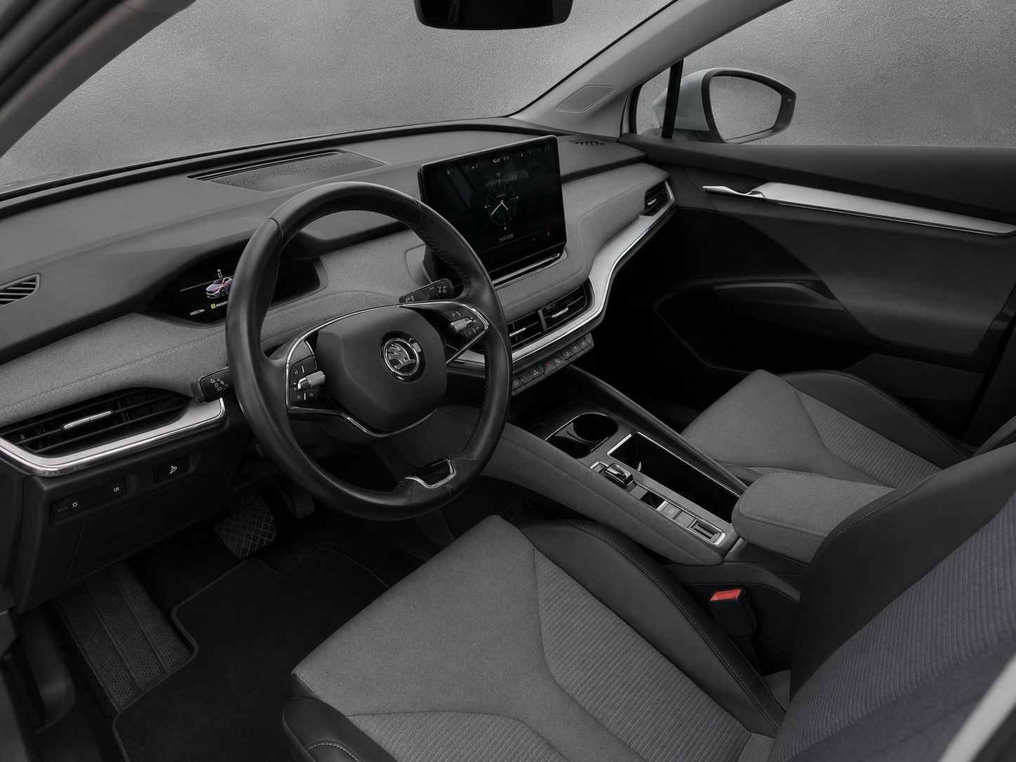 Sølv Skoda Enyaq fra 2023