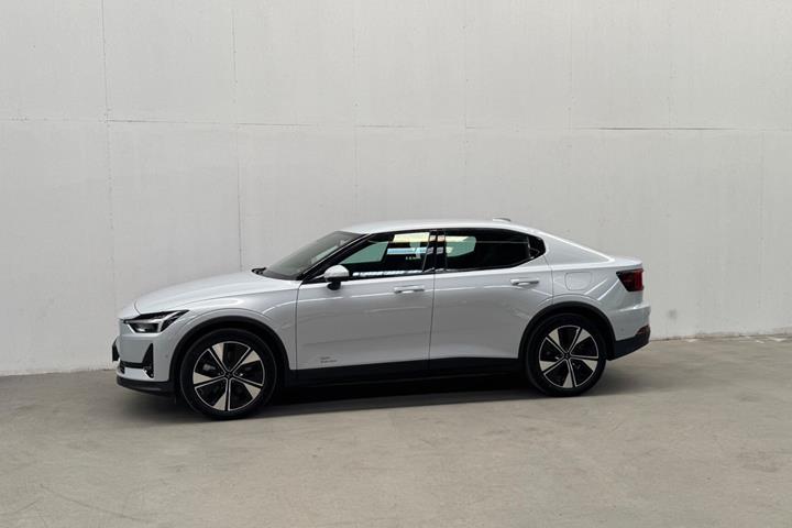 Hvid Polestar 2 fra 2024