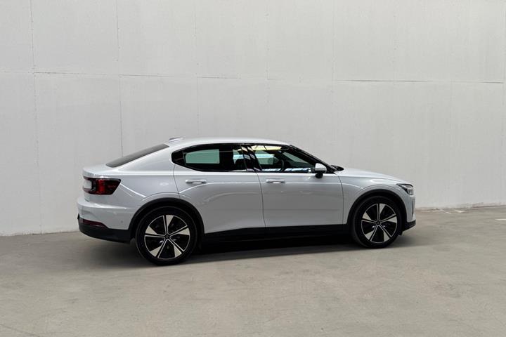 Hvid Polestar 2 fra 2024
