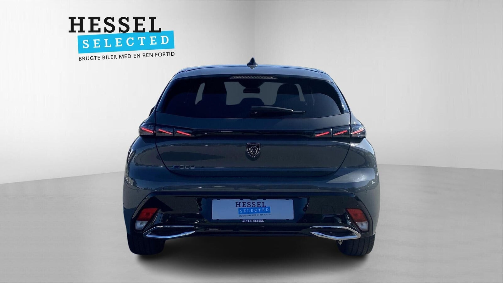 Grå Peugeot E-308 fra 2024