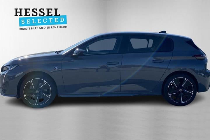 Grå Peugeot E-308 fra 2024