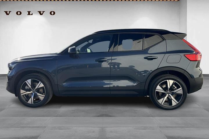 Blå Volvo EX40 fra 2026
