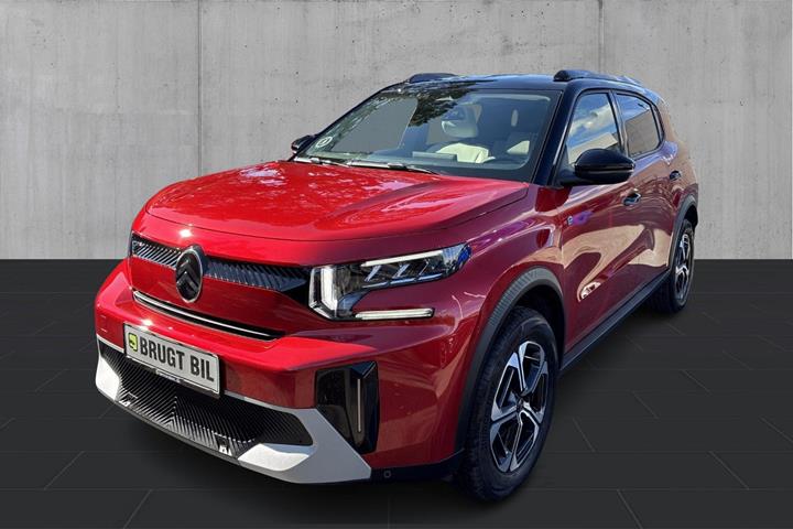 Rød Citroën e-C3 Aircross fra 2025