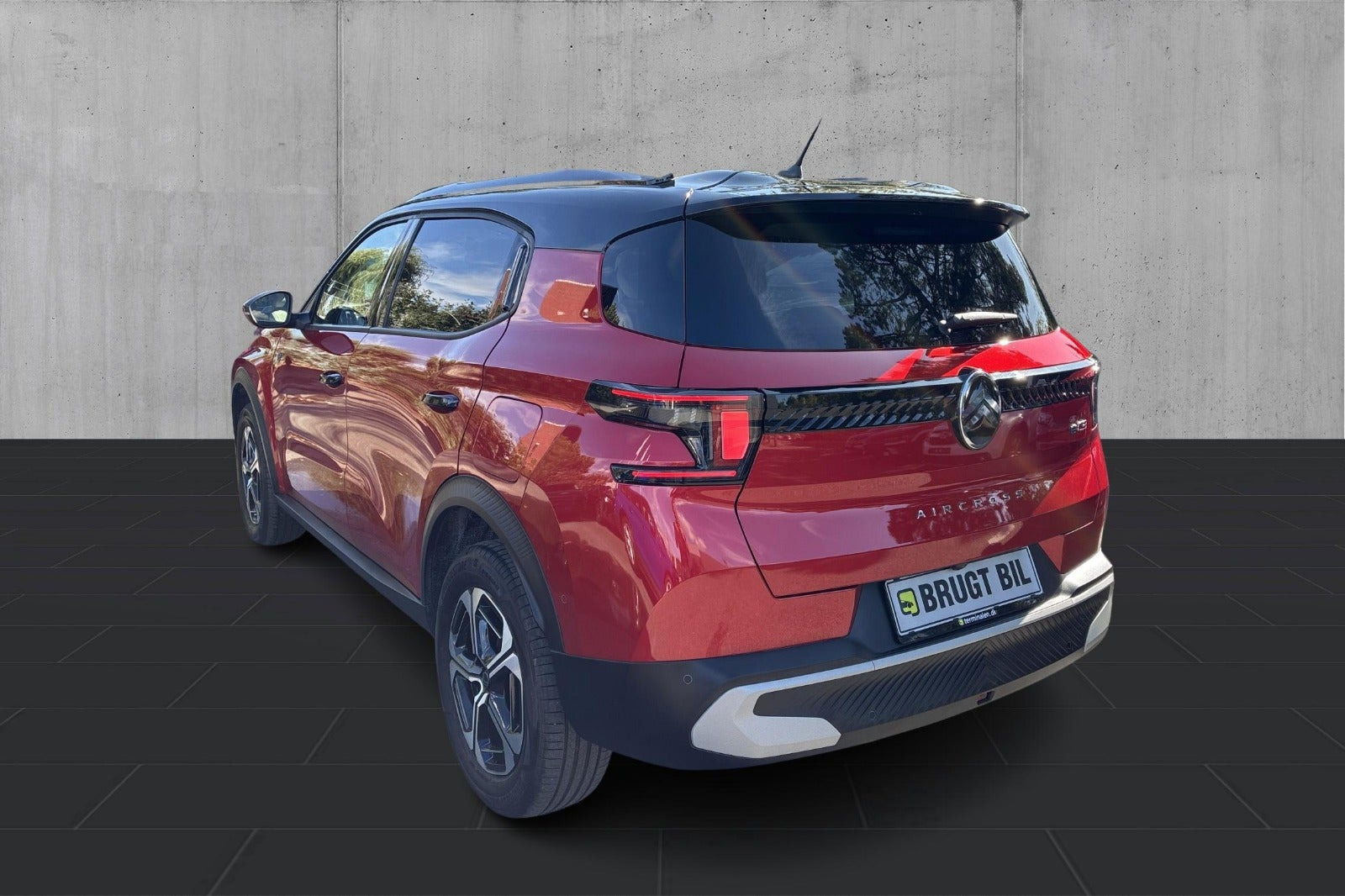 Rød Citroën e-C3 Aircross fra 2025