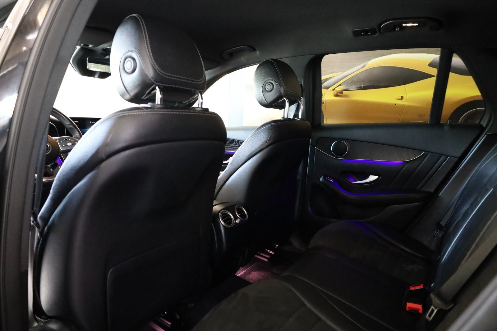 Sort Mercedes GLC300 e fra 2021
