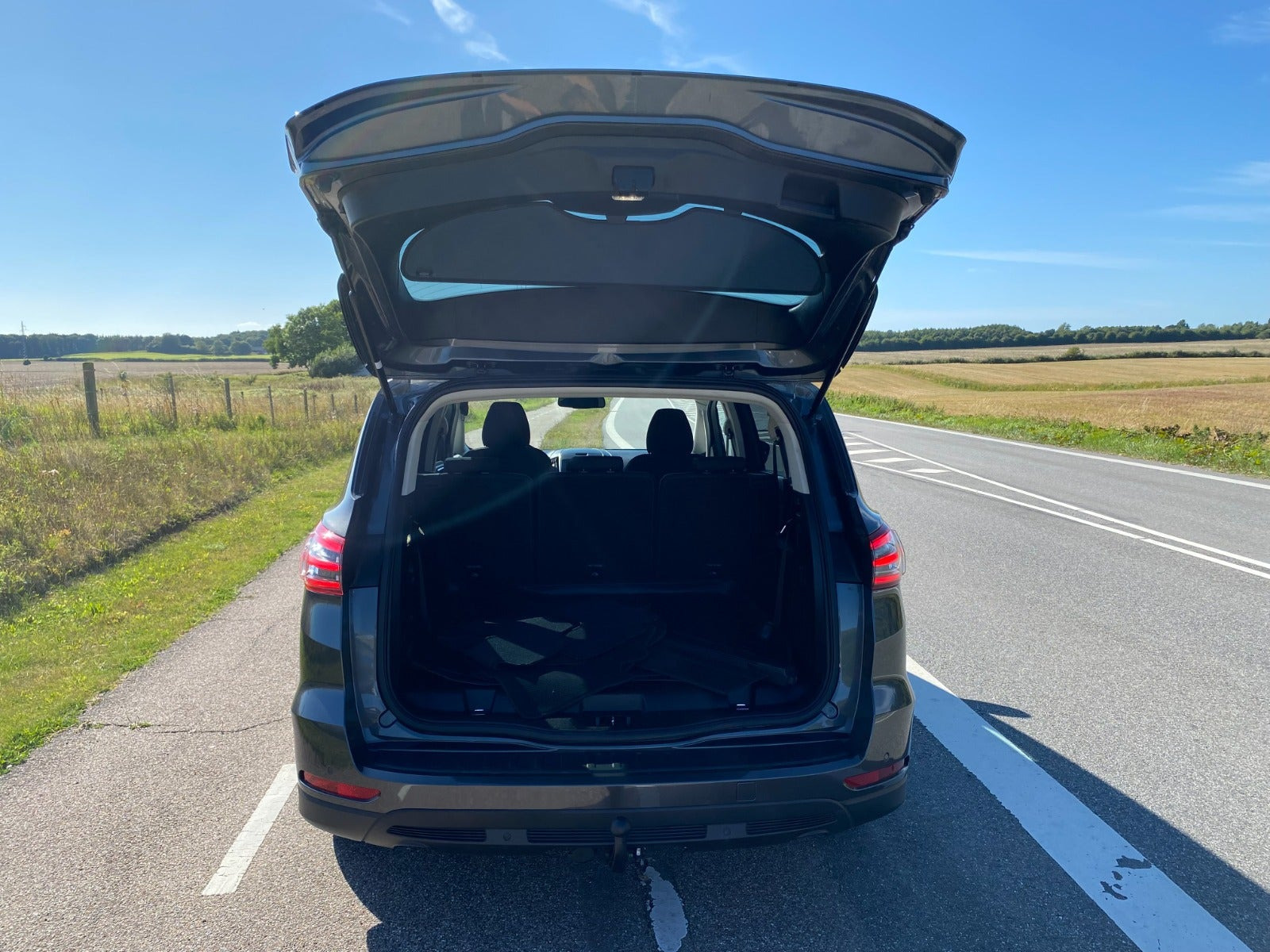 Grå Ford S-MAX fra 2019