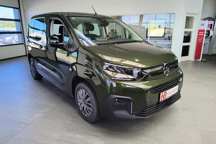 Grøn Citroën ë-Berlingo fra 2025