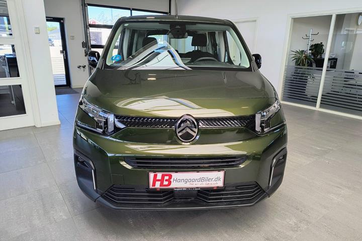 Grøn Citroën ë-Berlingo fra 2025