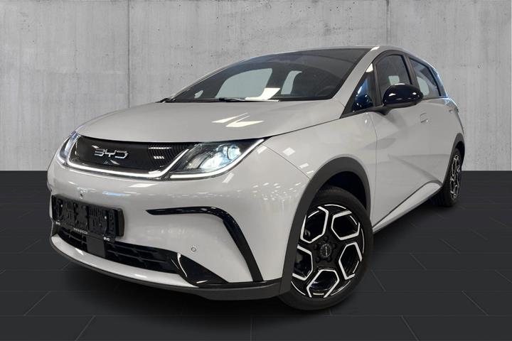 Hvid BYD Dolphin fra 2023