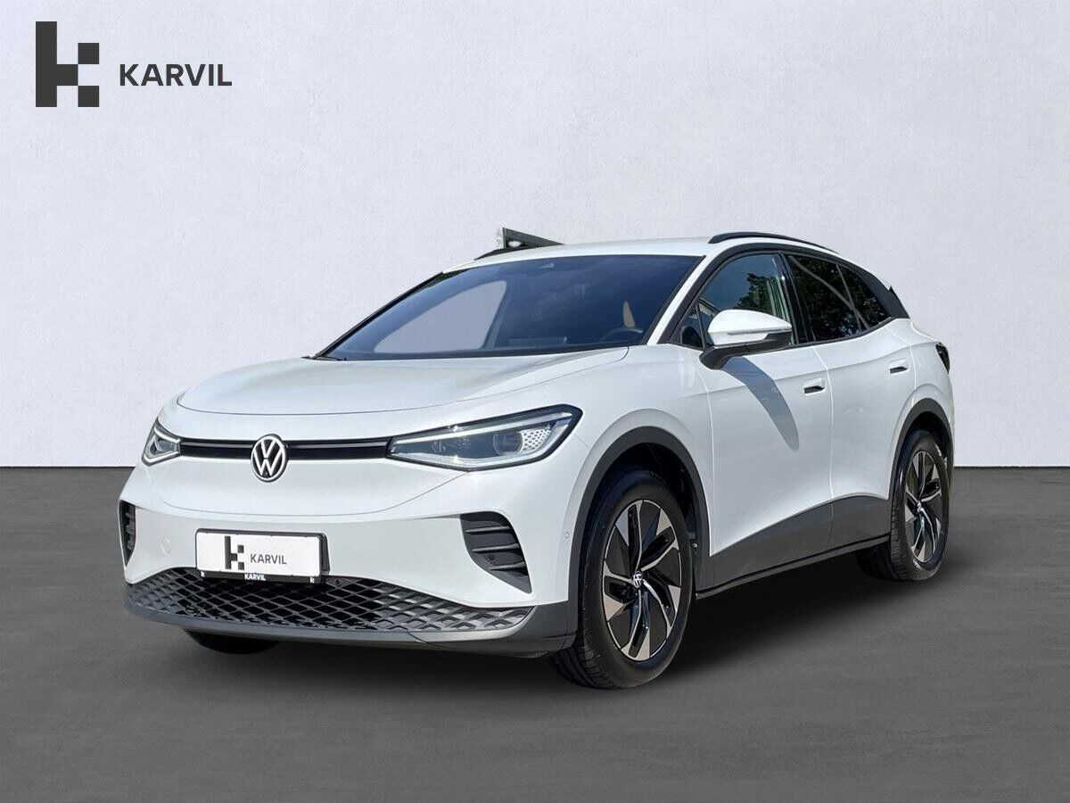 Hvid VW ID.4 fra 2025 set udefra