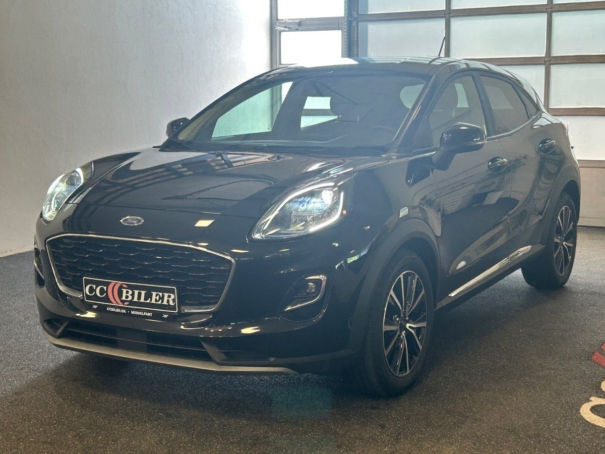 Sort Ford Puma fra 2021