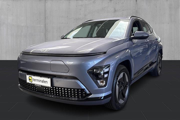 Sølv Hyundai Kona fra 2023