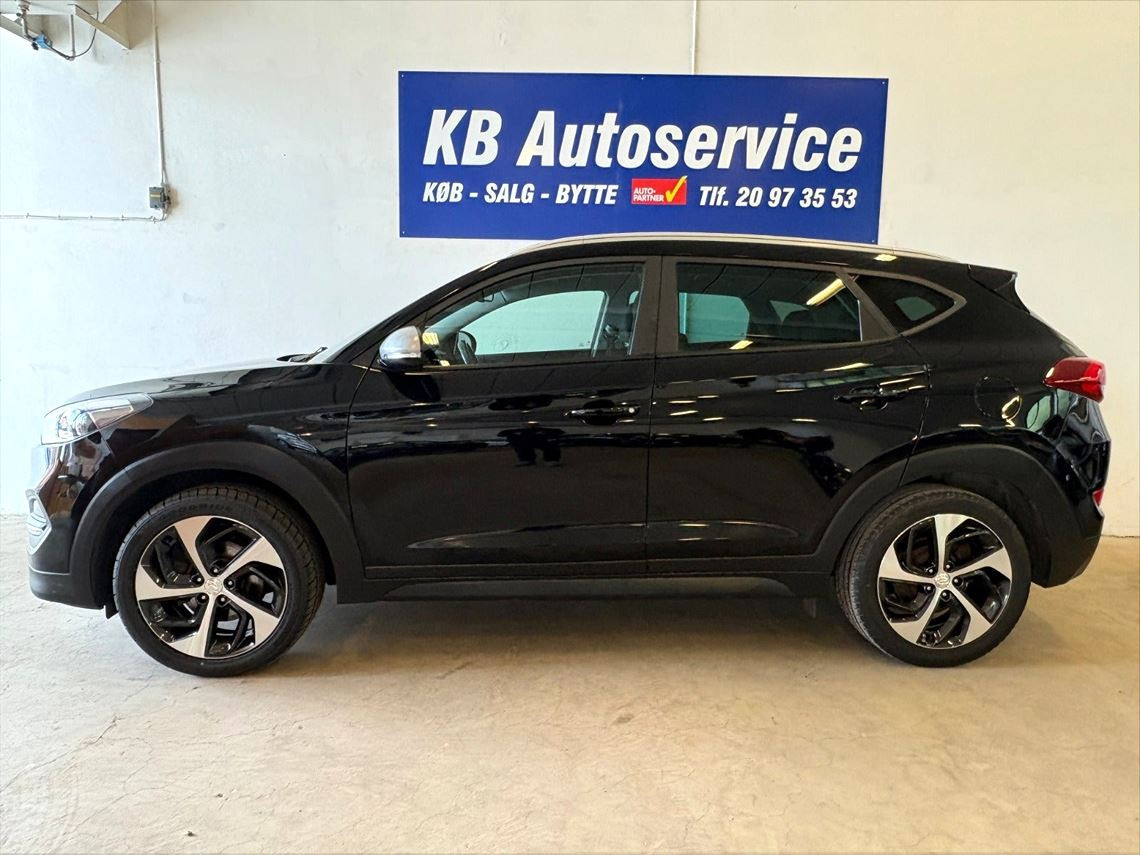 Sort Hyundai Tucson fra 2017