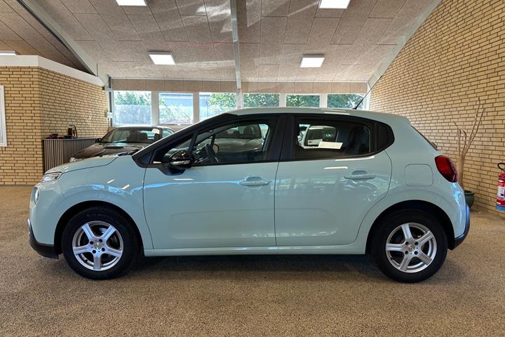 Grøn Citroën C3 fra 2016