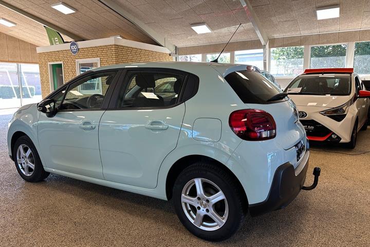 Grøn Citroën C3 fra 2016