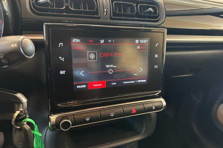Grøn Citroën C3 fra 2016