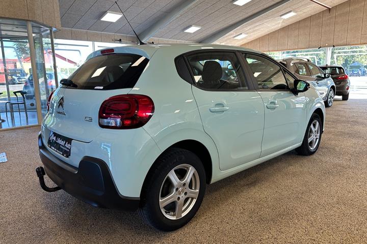 Grøn Citroën C3 fra 2016