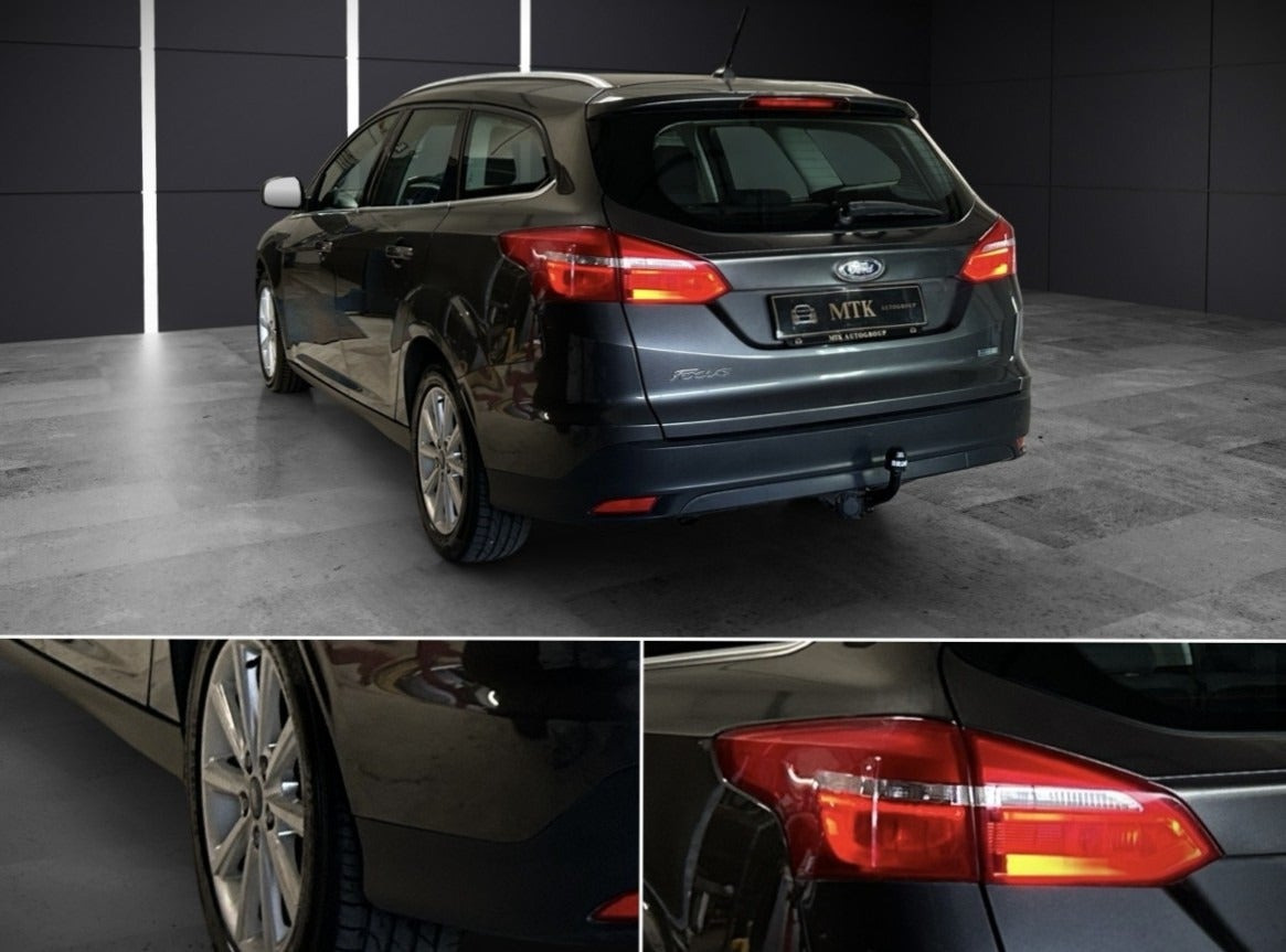Grå Ford Focus fra 2017