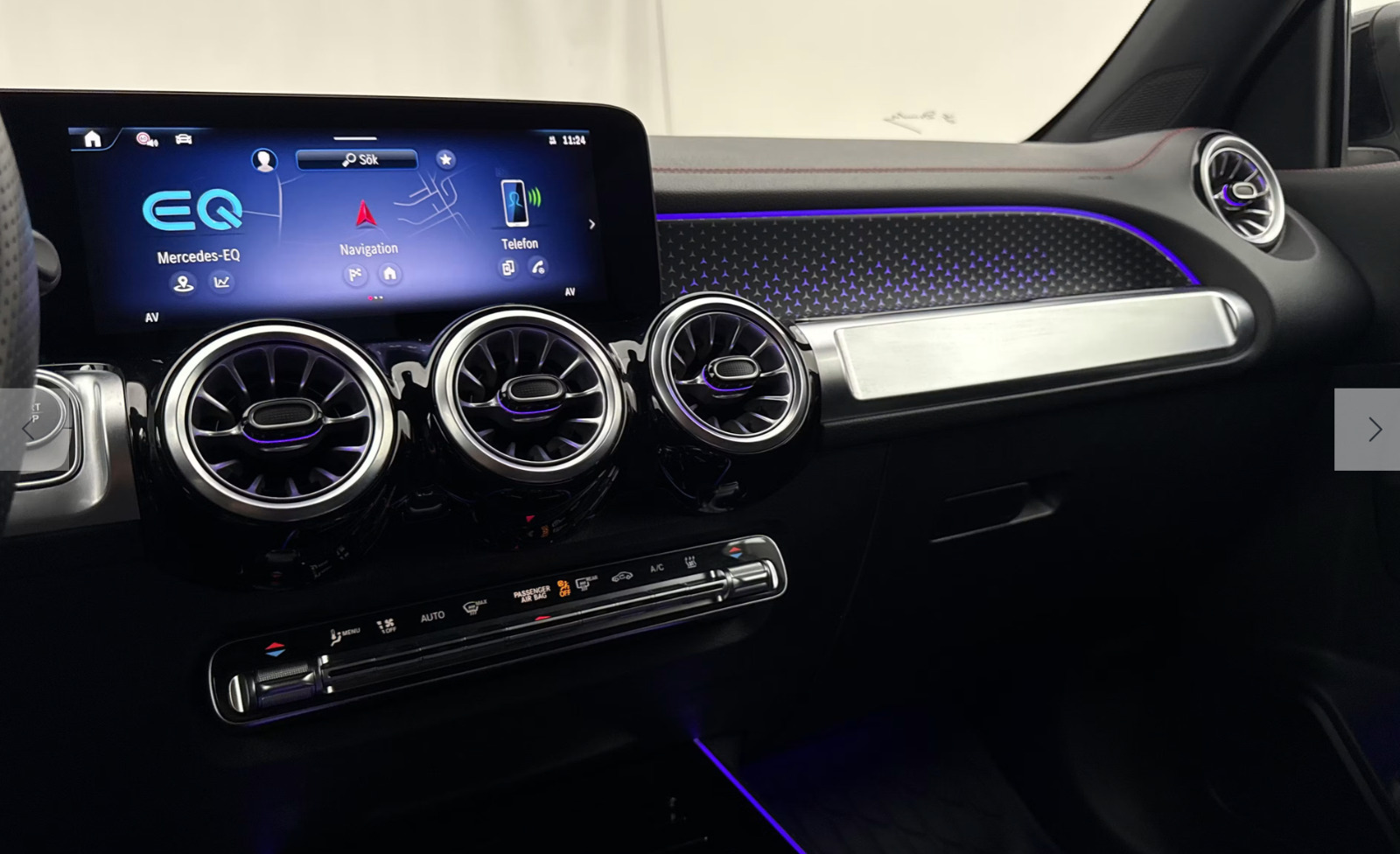 Sort Mercedes EQB250+ fra 2025