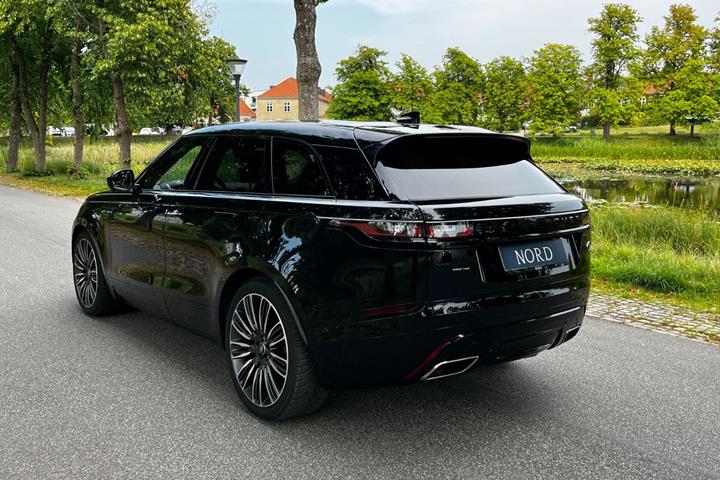 Grøn Land Rover Range Rover Velar fra 2020