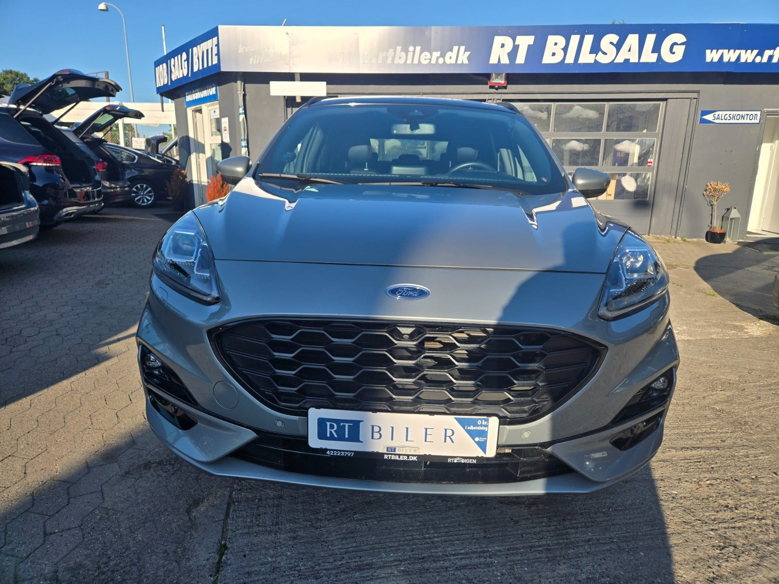 Hvid Ford Kuga fra 2020