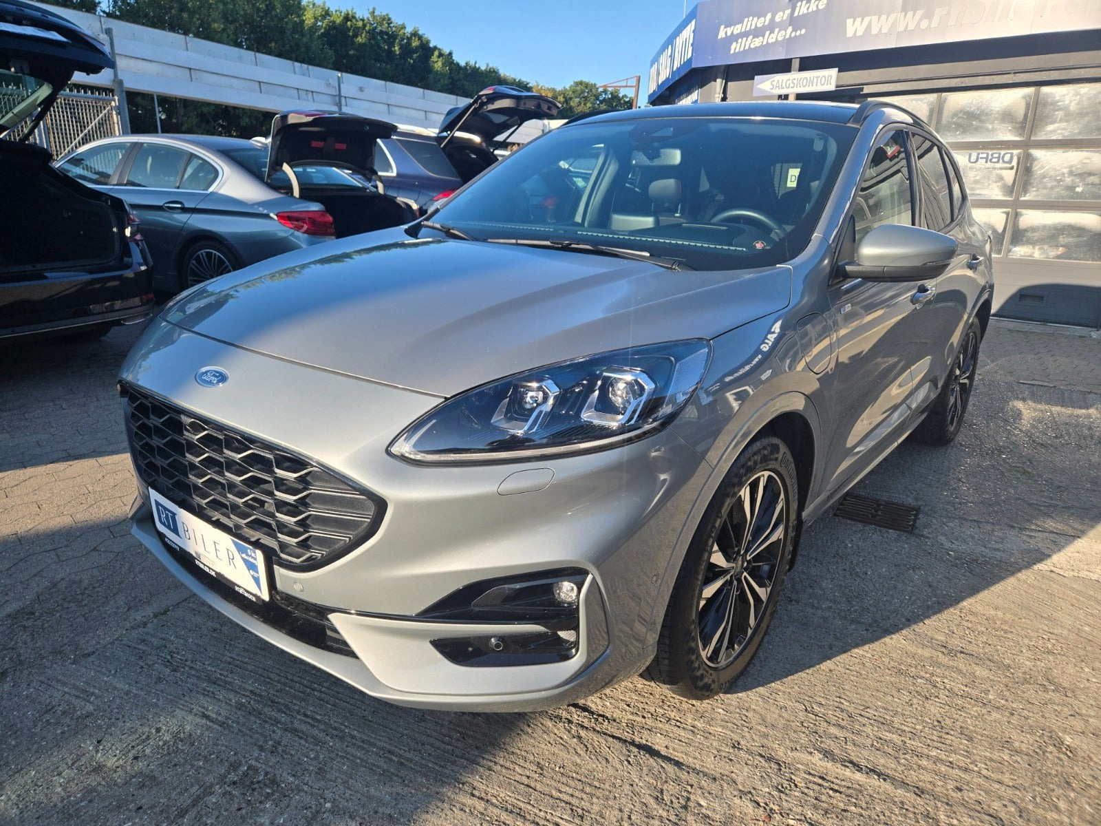Hvid Ford Kuga fra 2020