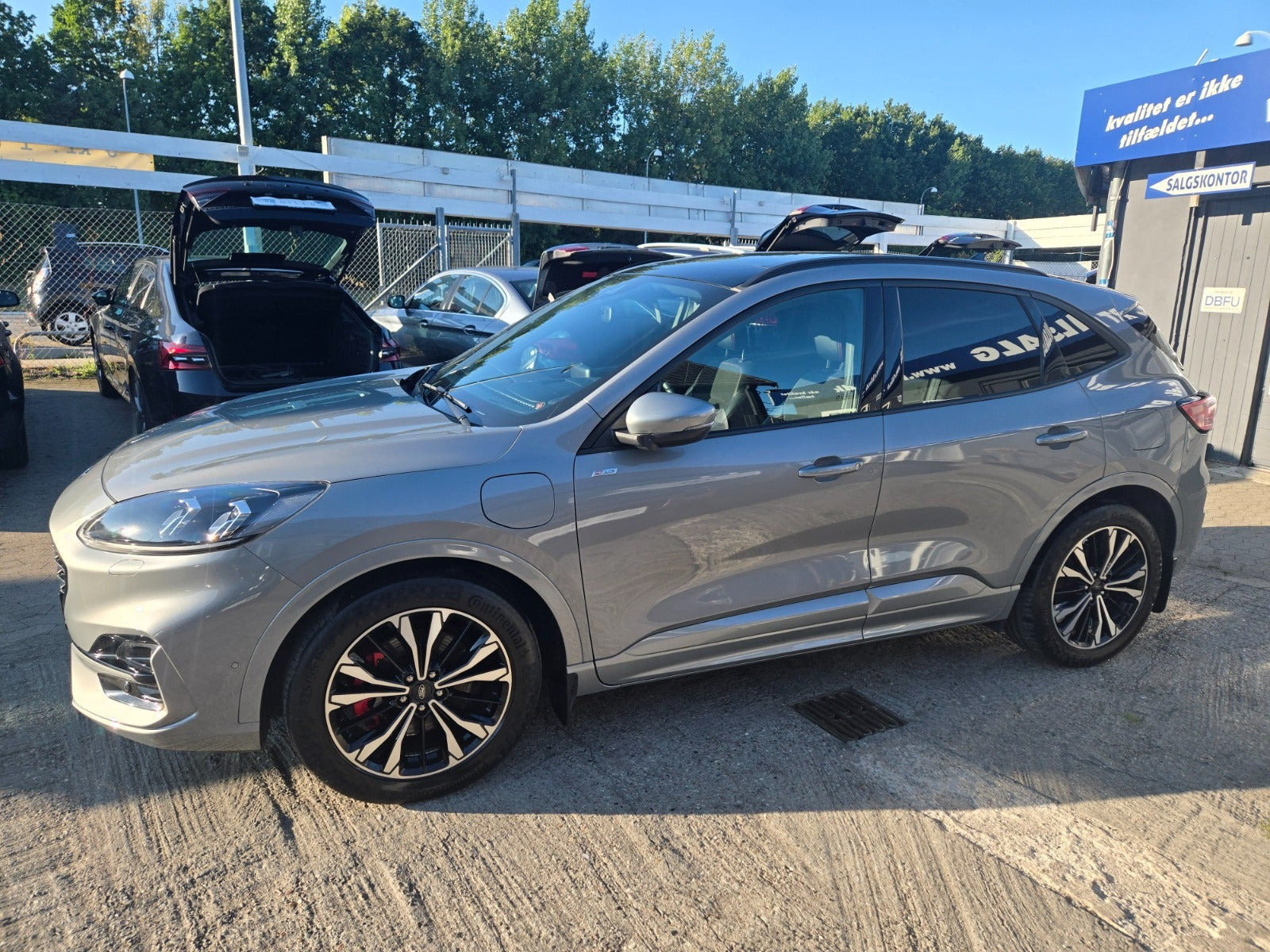 Hvid Ford Kuga fra 2020