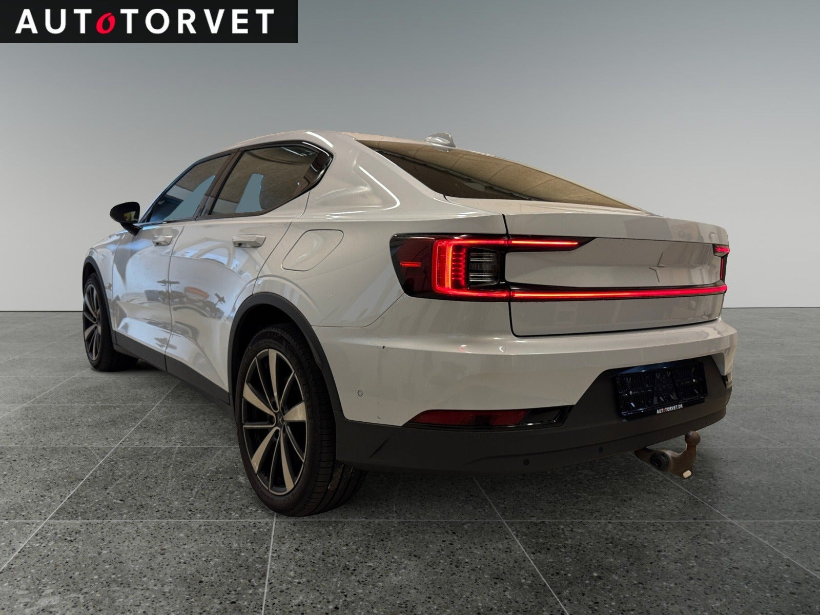 Hvid Polestar 2 fra 2022
