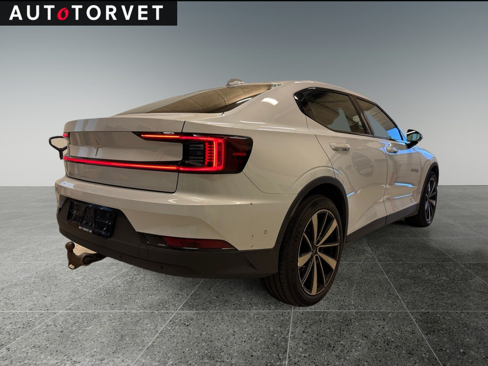 Hvid Polestar 2 fra 2022