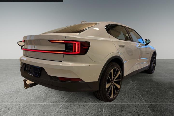 Hvid Polestar 2 fra 2022