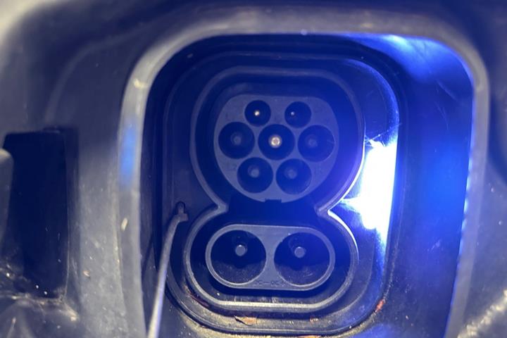 Hvid Polestar 2 fra 2022