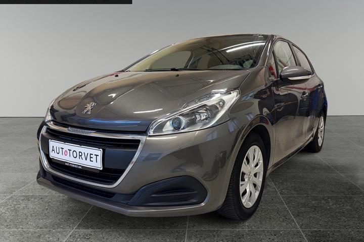 Sort Peugeot 208 fra 2018