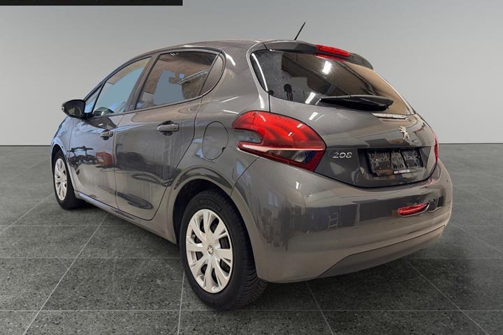 Sort Peugeot 208 fra 2018