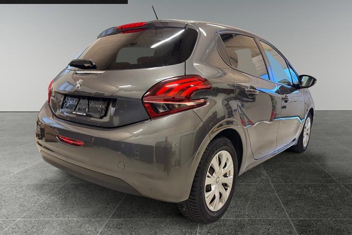 Sort Peugeot 208 fra 2018