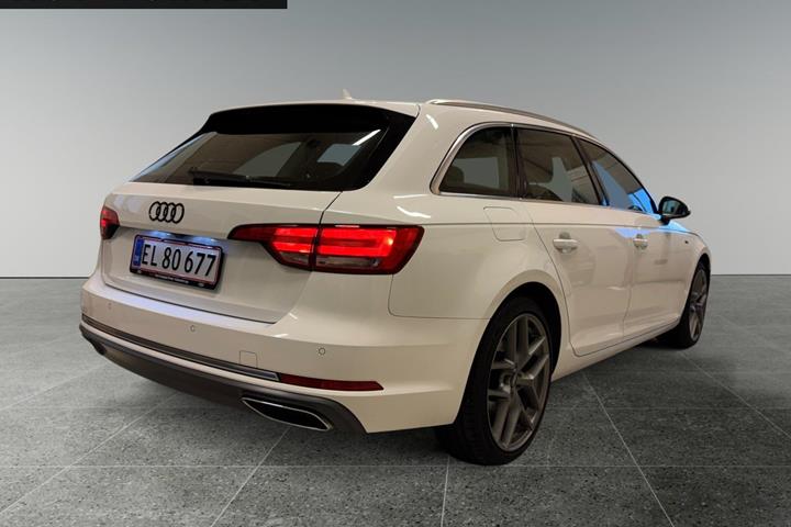 Hvid Audi A4 fra 2019