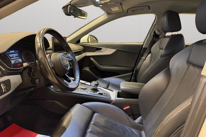 Hvid Audi A4 fra 2019