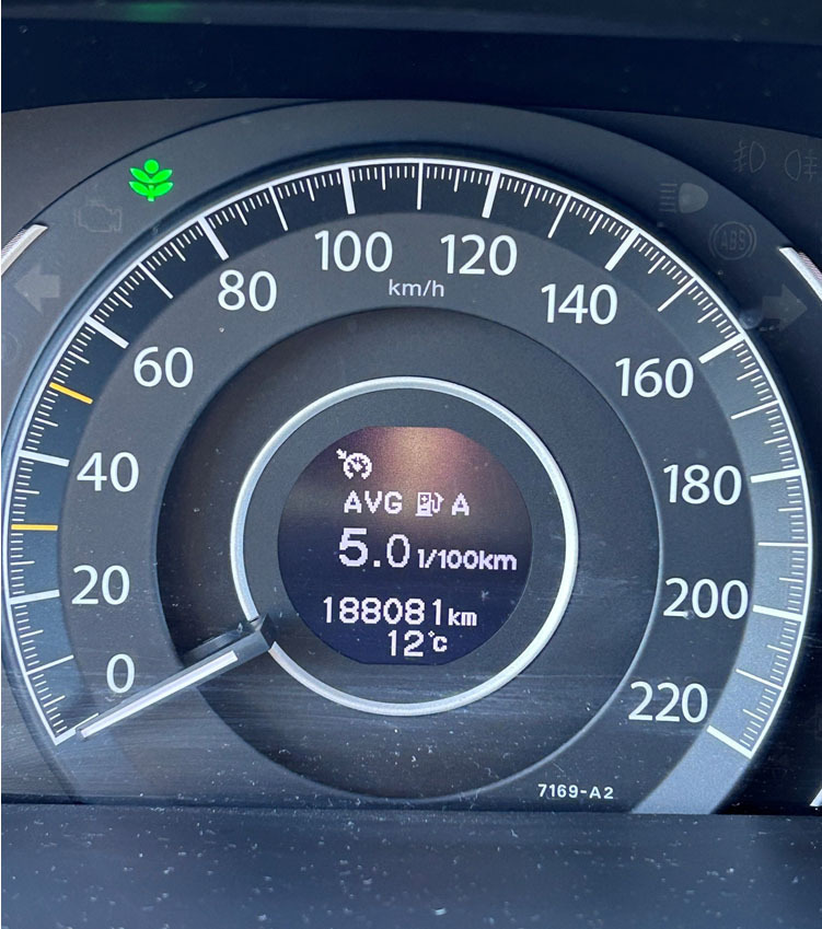 Sort Honda CR-V fra 2015