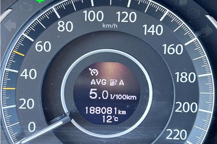 Sort Honda CR-V fra 2015