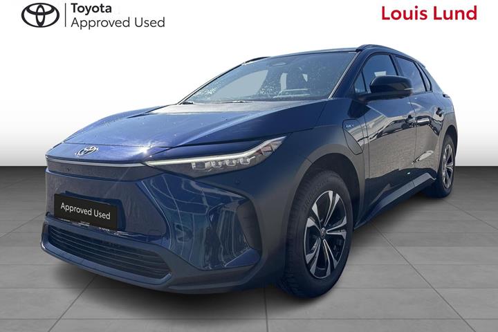 Turquoise Toyota BZ4X fra 2024