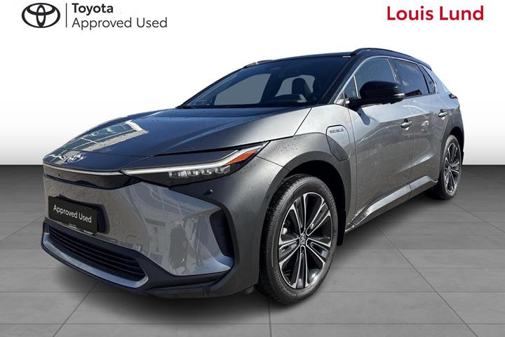 Grå Toyota BZ4X fra 2023