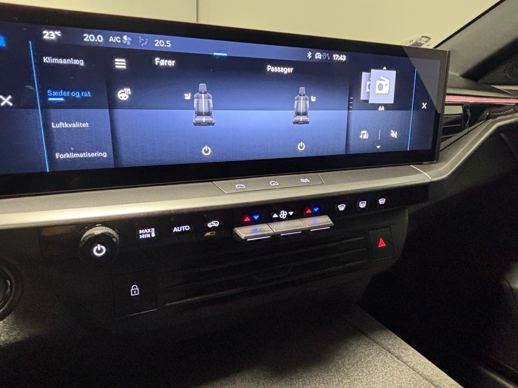 Sort Opel Grandland fra 2025
