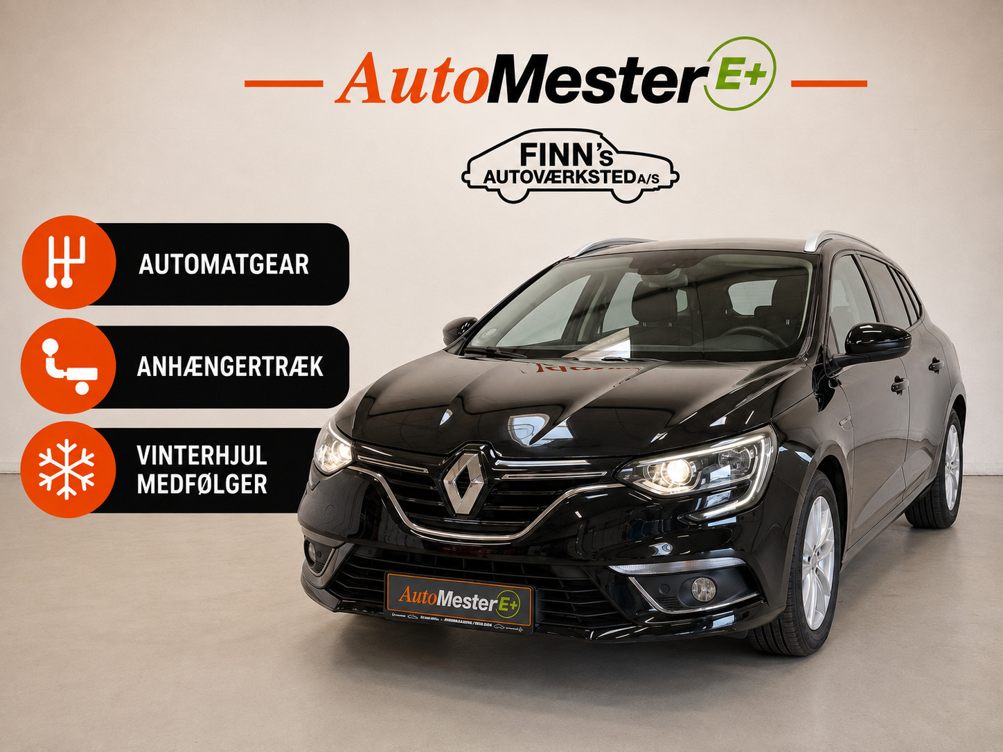 Renault Mégane 1,3 Sport Tourer TCE Zen EDC 140HK Stc 7g Aut.